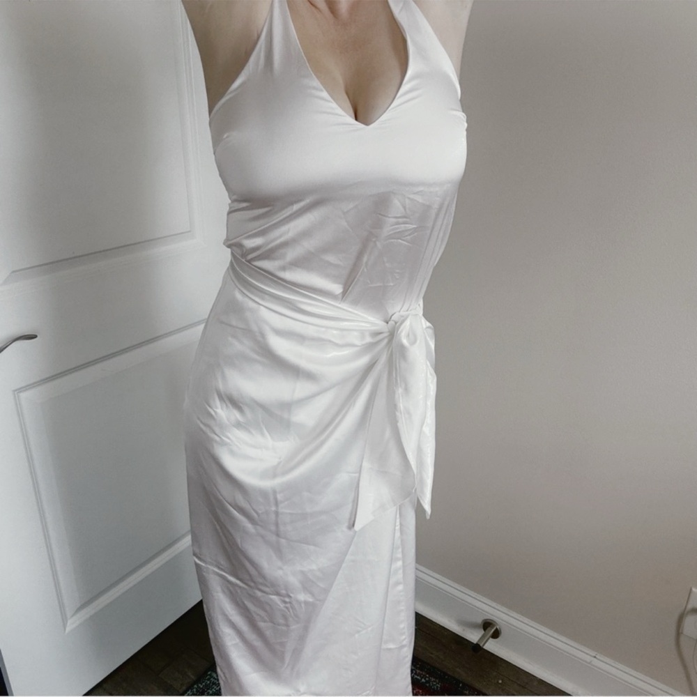 NWT Show Me Your Mumu White Dress Bridal Silky